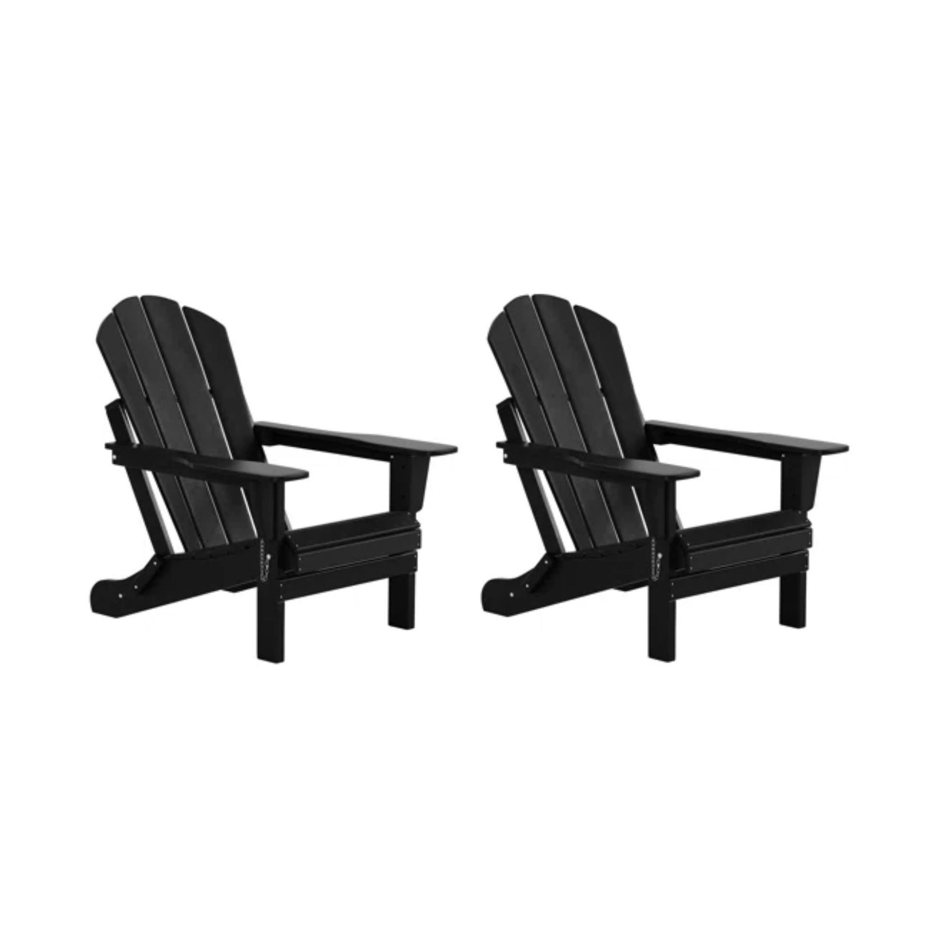 Beachcrest Home™ Ravenna Adirondack dengan Warna Hitam