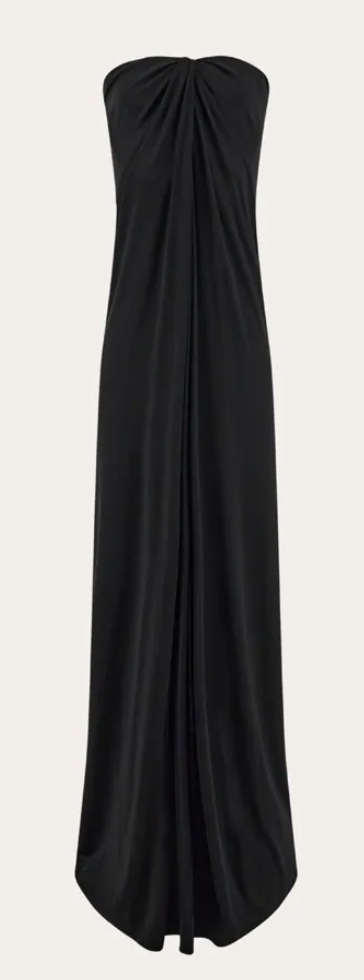 Ferragamo, Sleeveless Long Dress with Gathered Detail