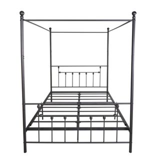 metal canopy bed from wayfair