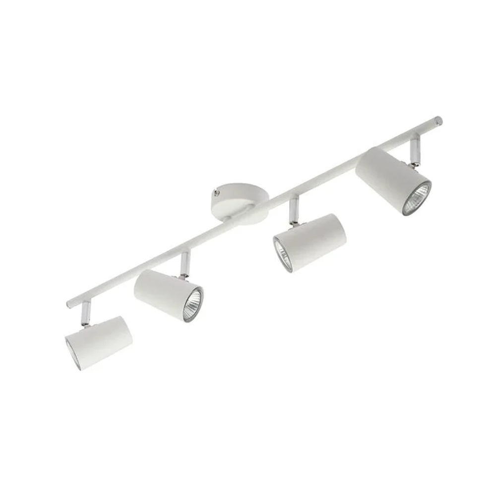 four light spotlight bar in white