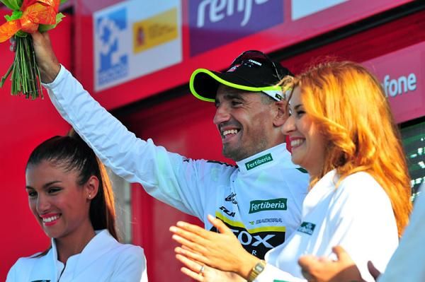 Juan Jose Cobo (Geox-TMC) also leads the combination classification.