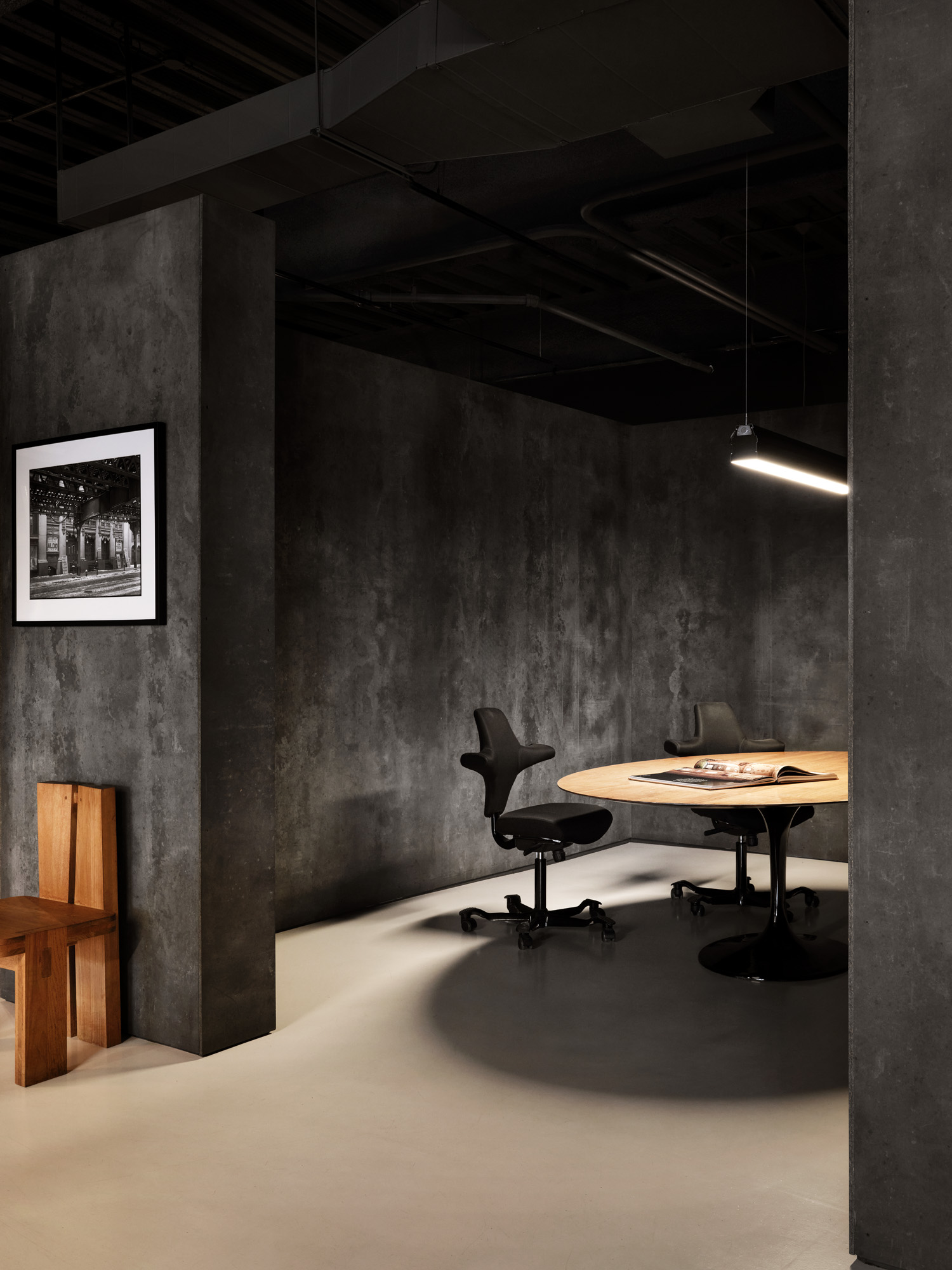 Bonetti/Kozerski office interior, an architecture studio space