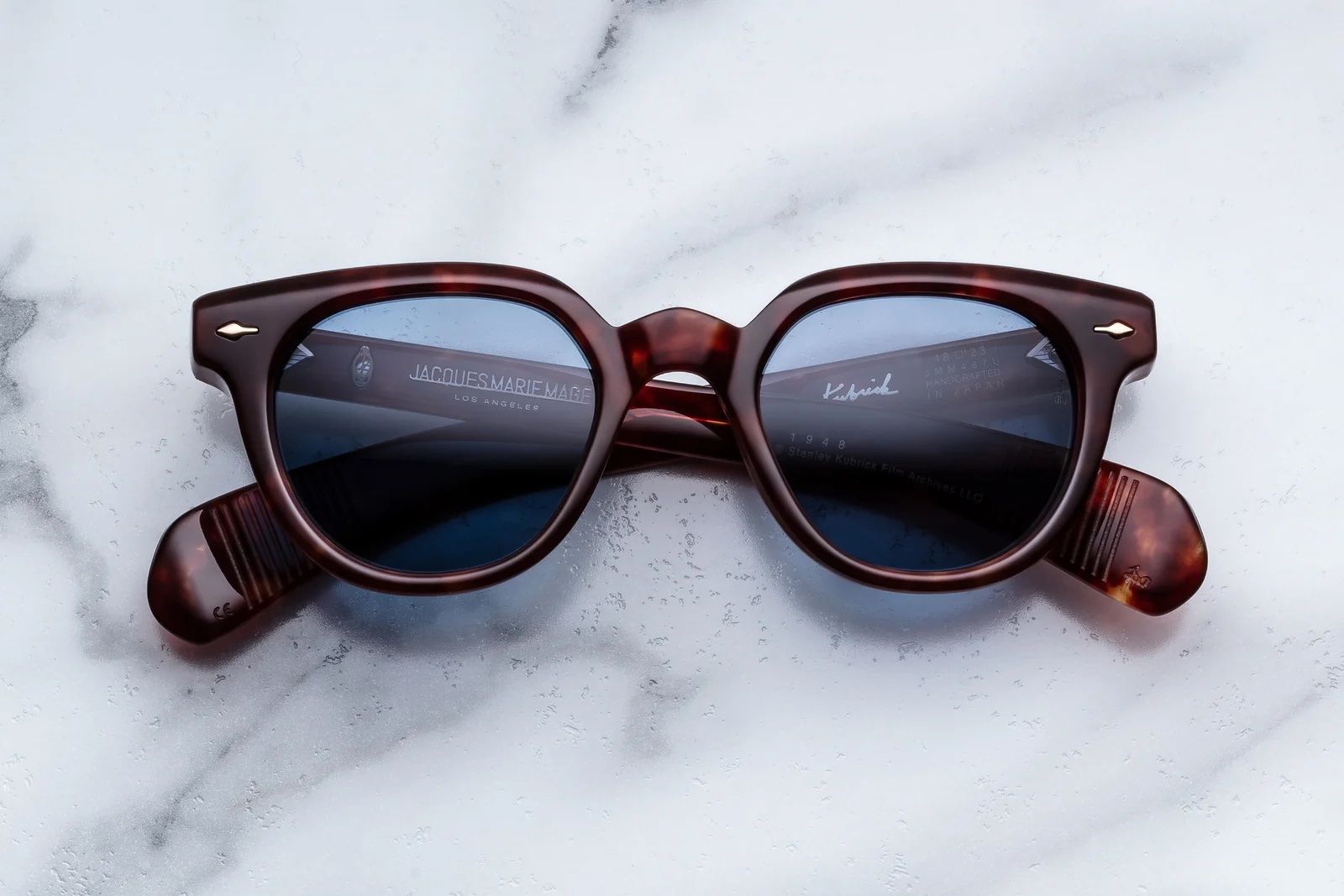 Want to try on Stanley Kubrick’s sunglasses for size? Jacques Marie Mage is reissuing them