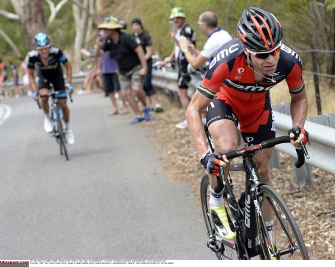 Cadel Evans drops Richie Porte on the road to Campbelltown