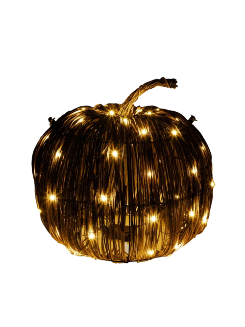 Pre-Lit Outdoor Vine Pumpkin