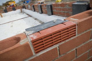 an air brick is a form of uncontrolled home ventilation