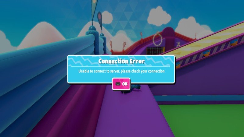 Fall Guys: Ultimate Knockout Connection Error