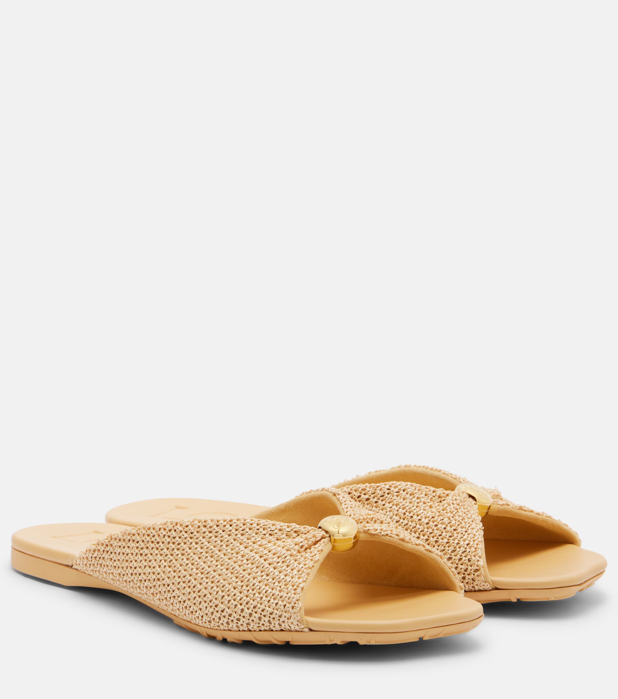 Mesh Slide Sandals
