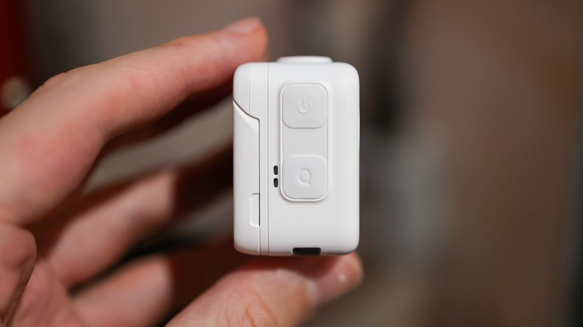 A photo of the Insta360 Go 3 action camera