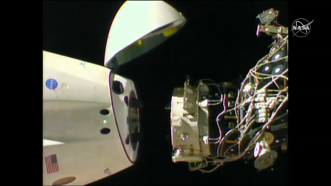SpaceX's first Crew Dragon spacecraft undocked from the International Space Station at 2:32 a.m. EST (0732 GMT) on March 8, 2019 to end its Demo-1 test flight for NASA.