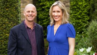 Joe Swift and Sophie Raworth for the RHS Chelsea Flower Show 2023