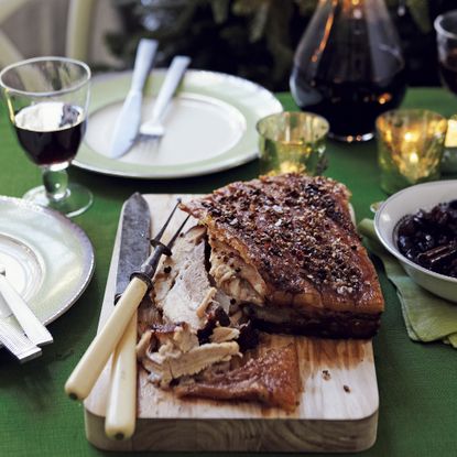 Crispy belly pork-dried cranberry and cherry chutney-Christmas-Christmas Food-Woman and home