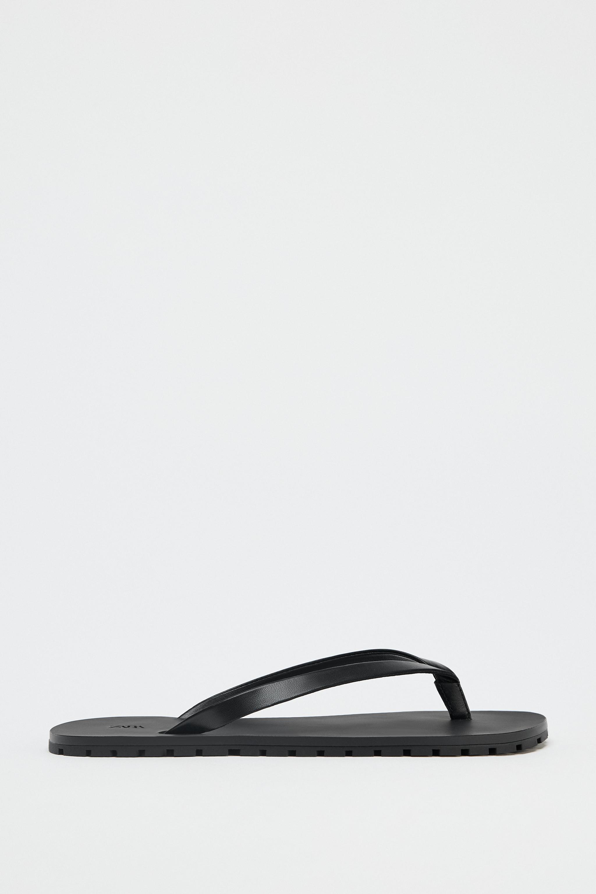 Leather Sandals With Rubber Sole