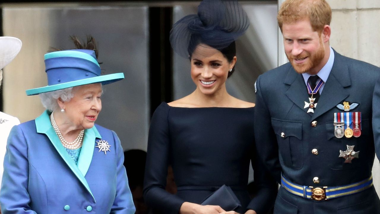 Members Of The Royal Family Attend Events To Mark The Centenary Of The RAF