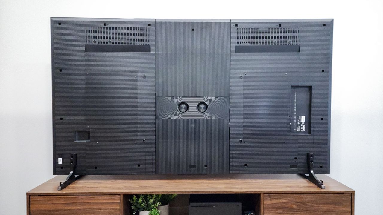The back of a Hisense U9N Mini-LED TV