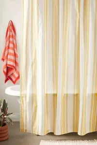 Ina Striped Shower Curtain: $49 at Urban Outfitters