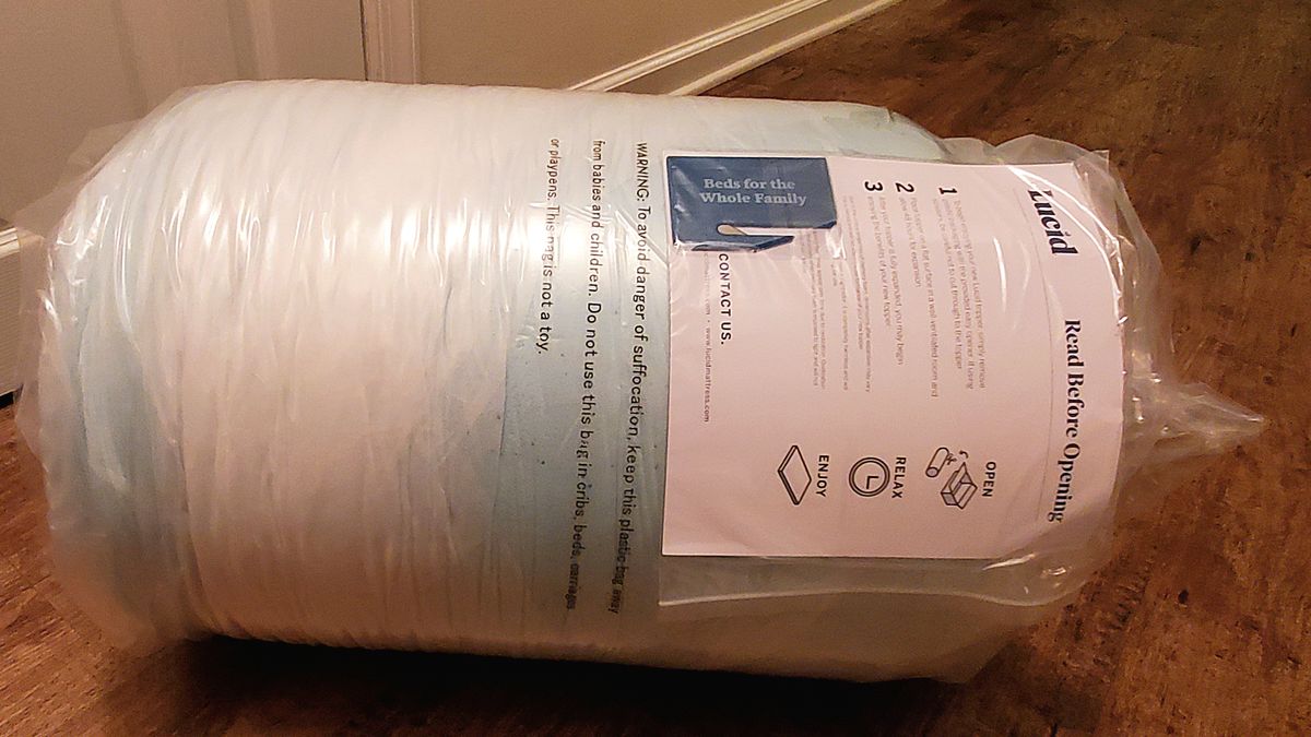 Lucid Gel Memory Foam Mattress Topper review Tom's Guide