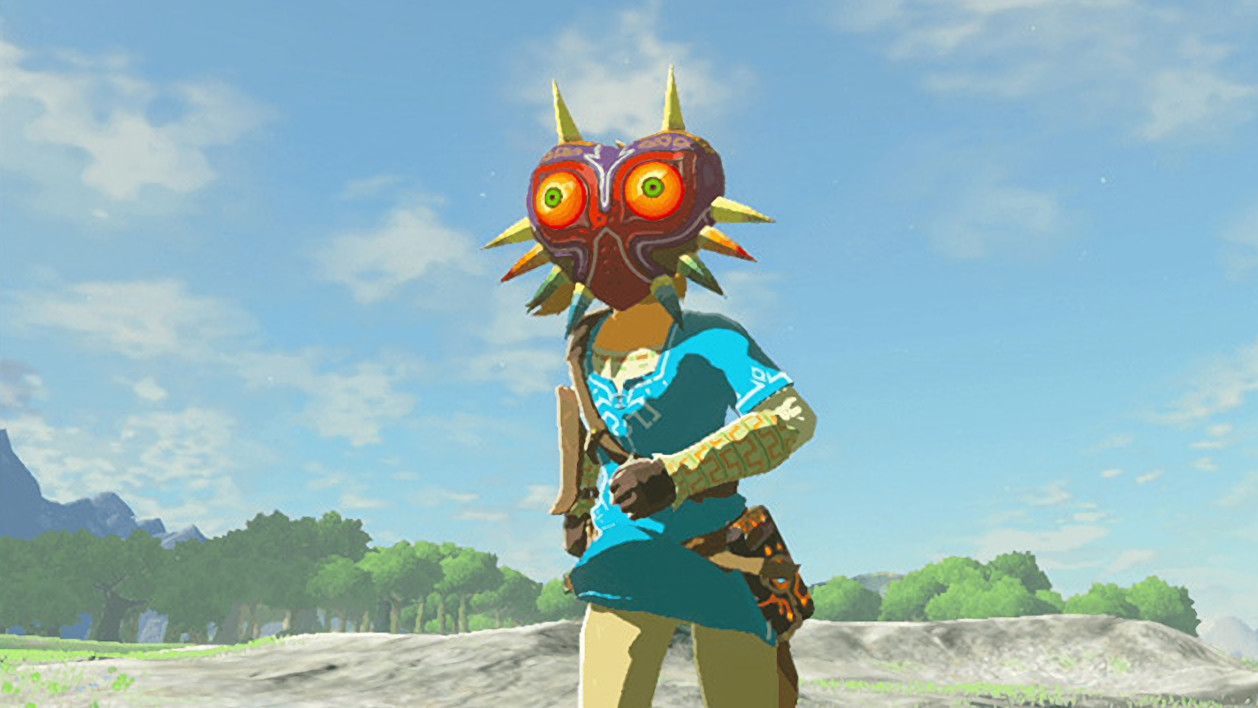 Zelda: Breath of the Wild DLC Pack 1 includes a Korok Mask to help