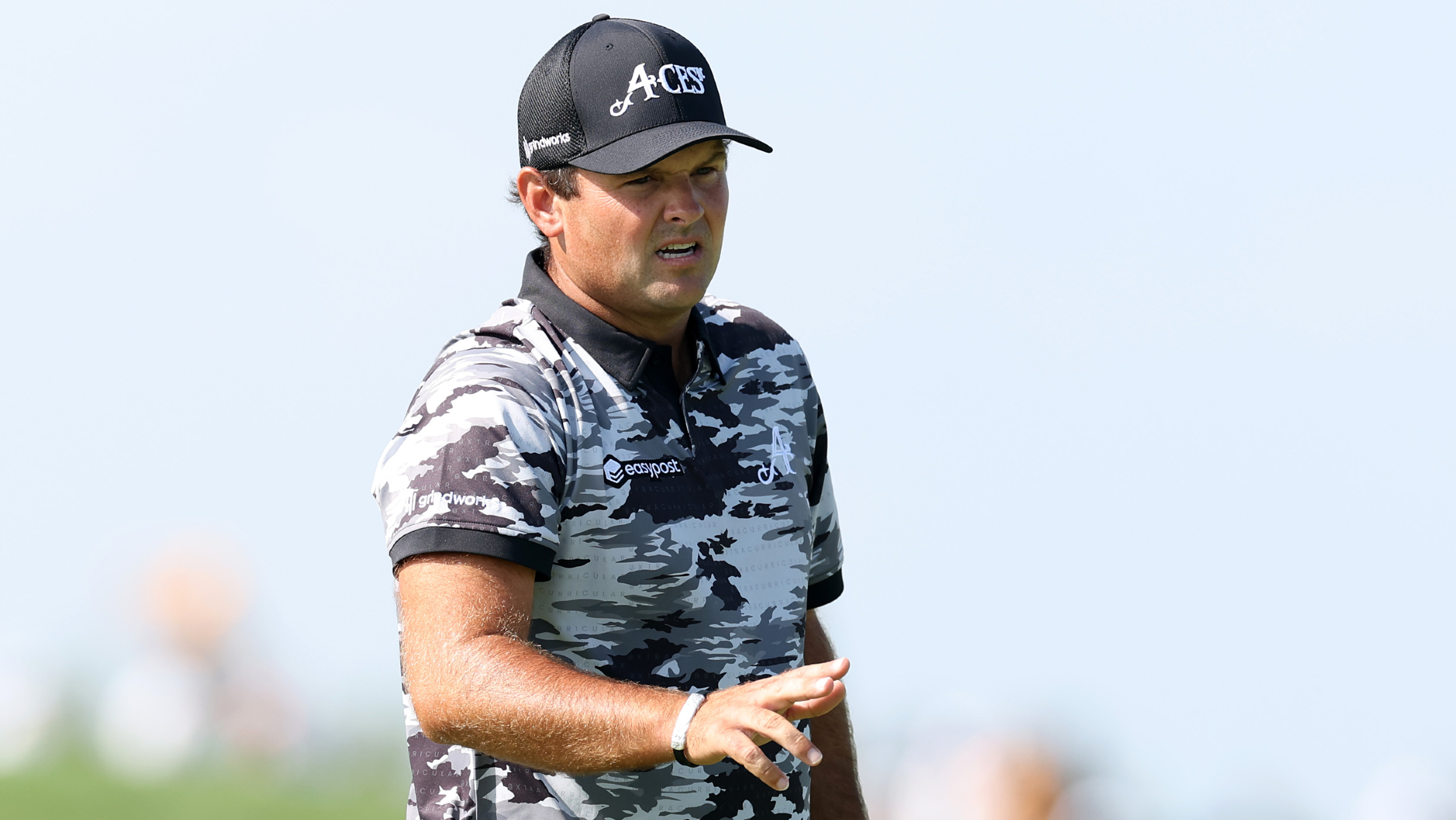 Patrick Reed at LIV Golf UK