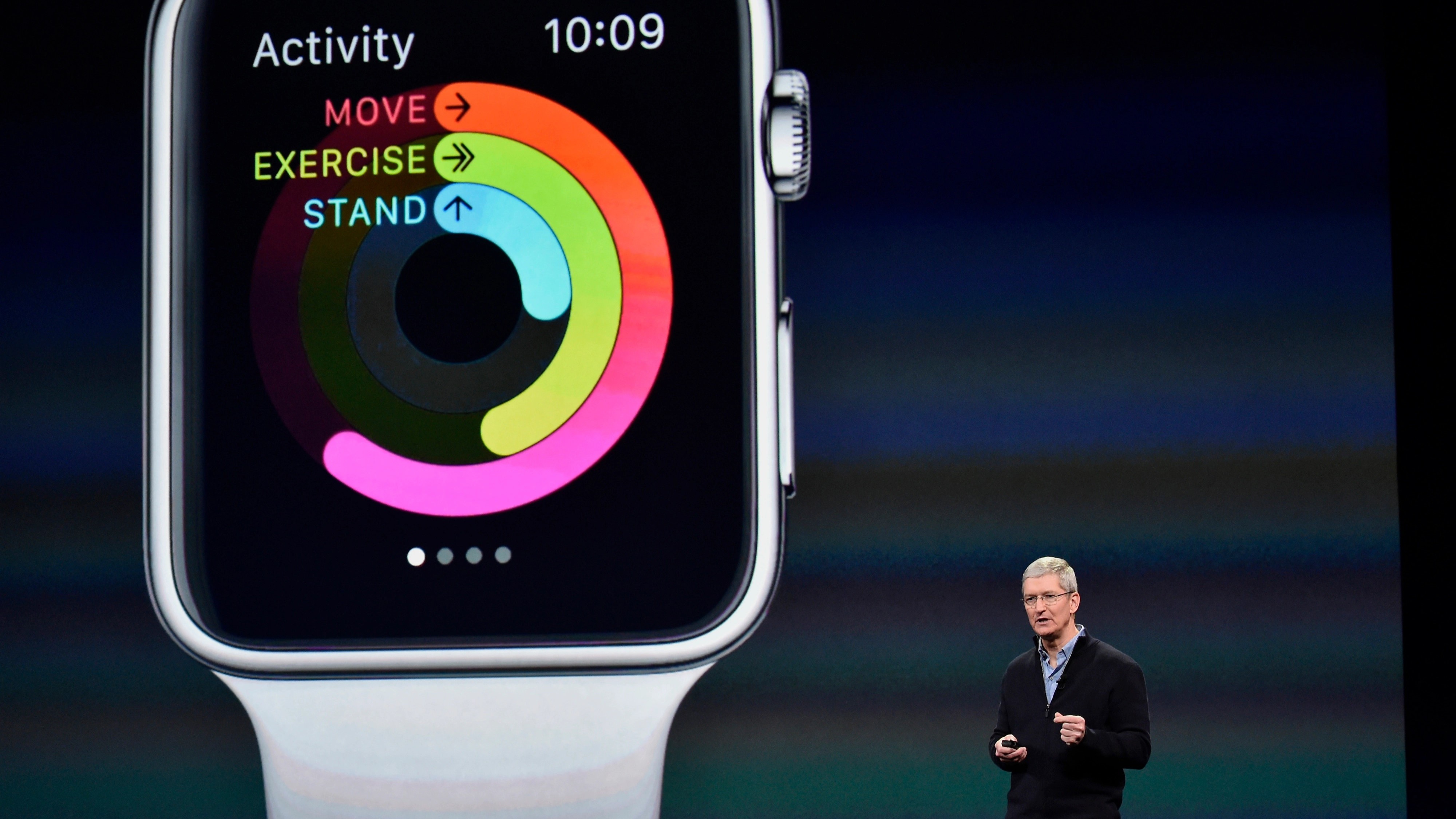 Tim Cook Apple Watch launch 2015