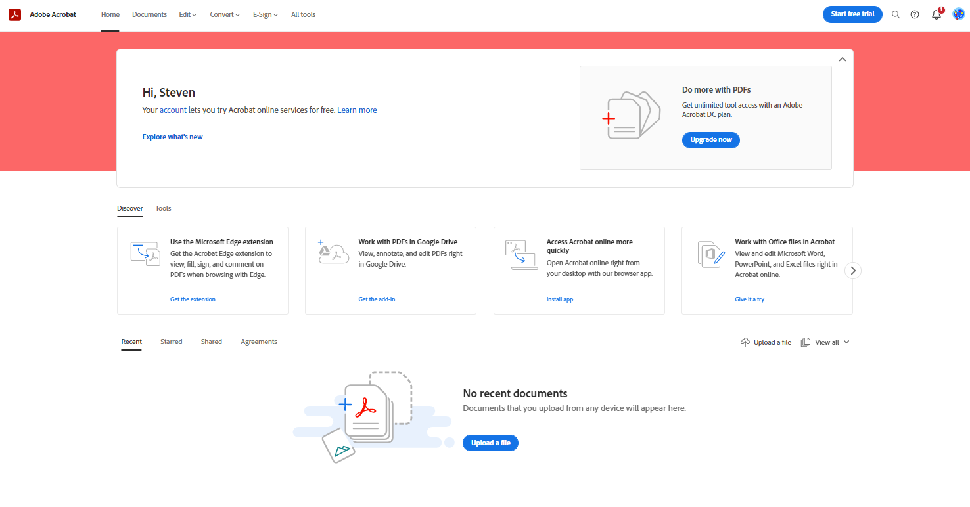 Adobe Acrobat online 
