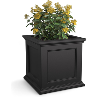 black planter