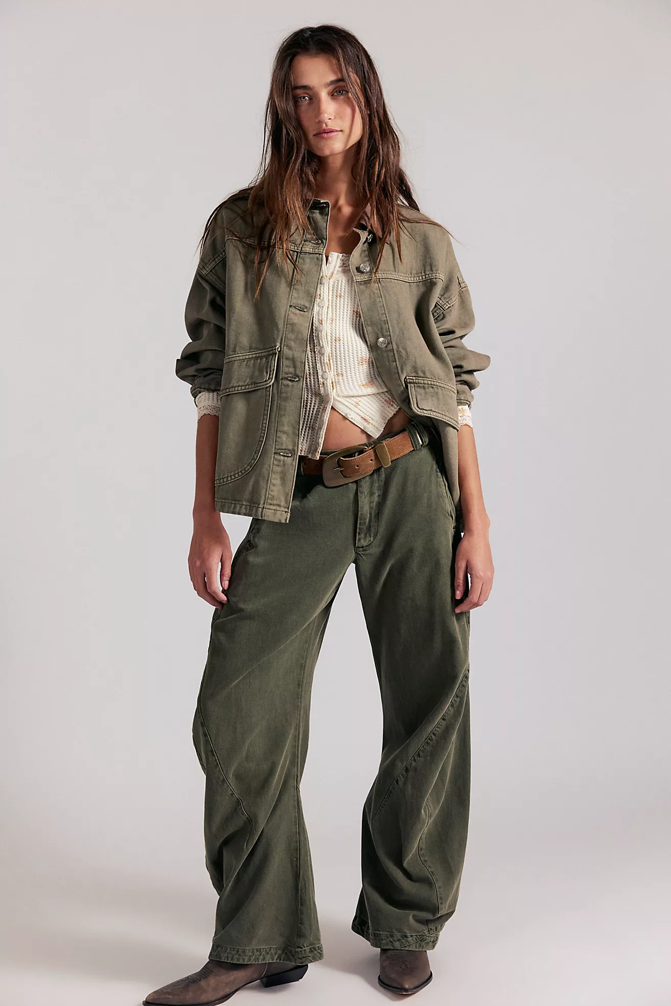 Spotlight Washed Barrel Chino Trousers