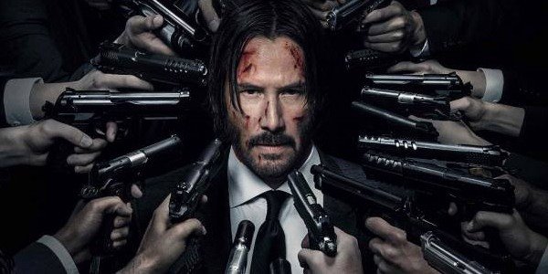 John Wick Keanu Reeves guns lots of guns