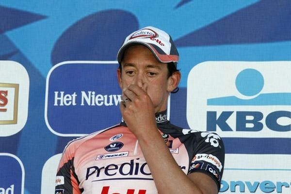 Hoste with visible disappointment