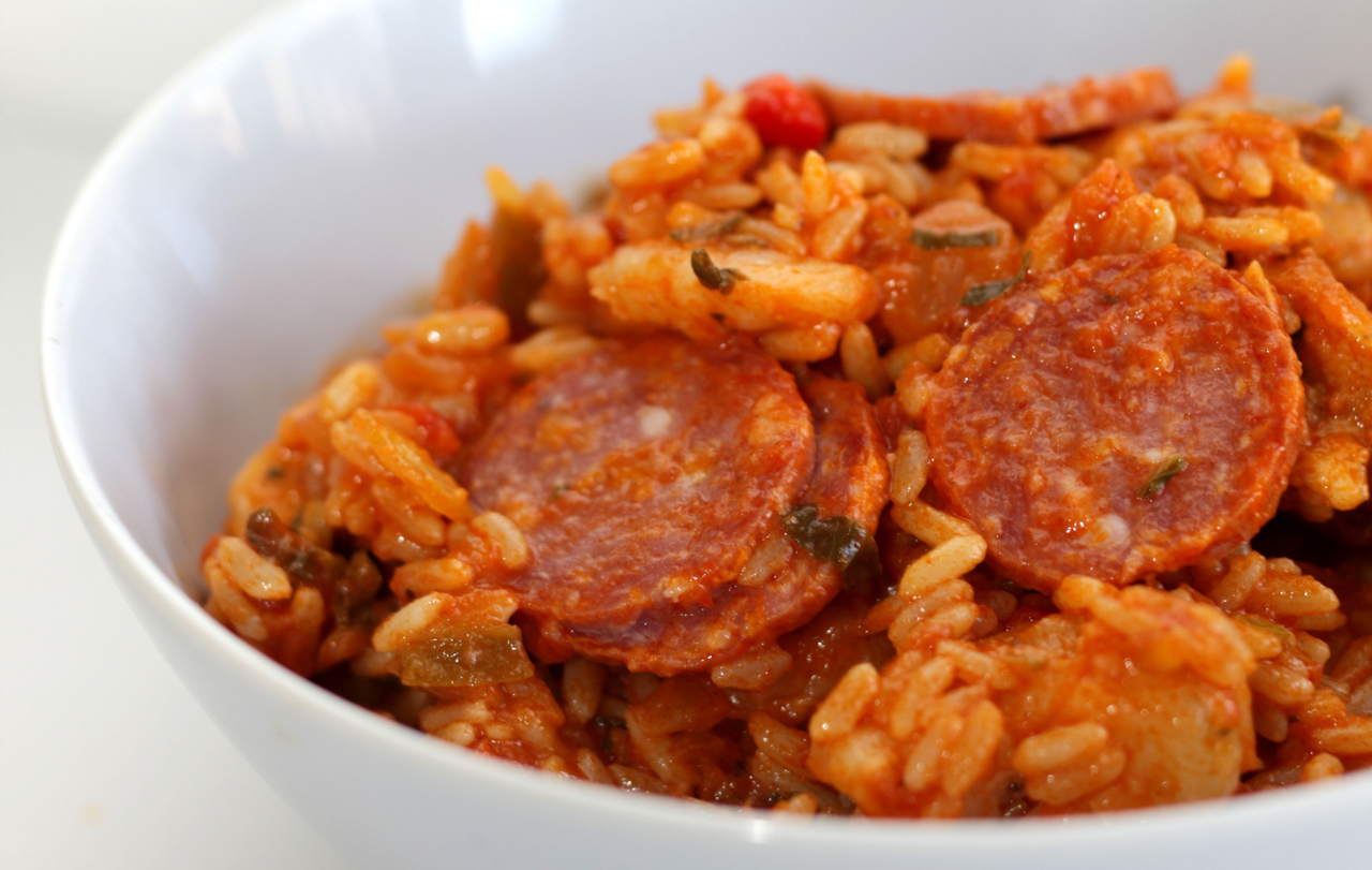 Spicy jambalaya