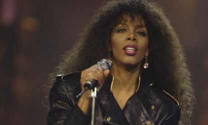Donna Summer, pictured in 1987, died at the age of 63: The soulful singer transcended her disco niche to become a commercial success. 