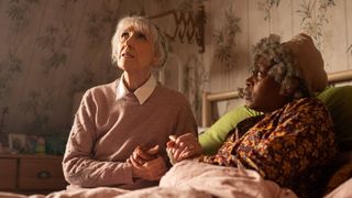 Mrs Flood (Anita Dobson) and Cherry (Angela Wynter) in Doctor Who "Empire of Death"