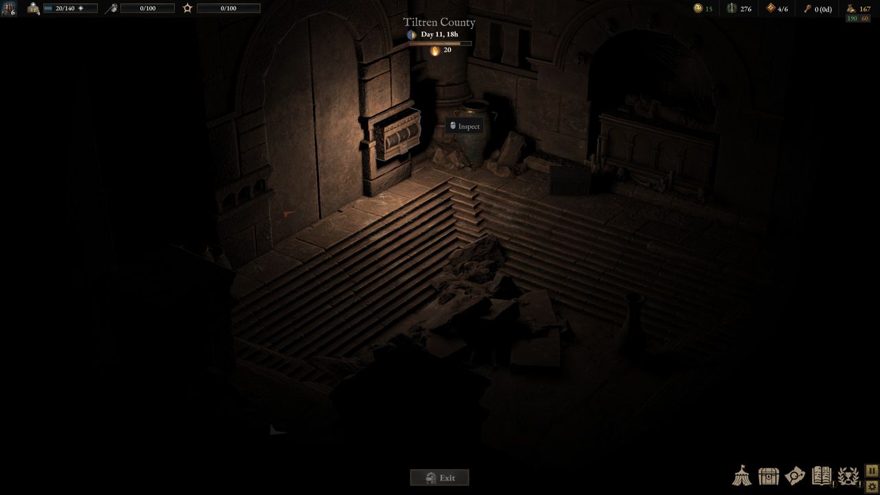Wartales Tiltren tomb puzzle