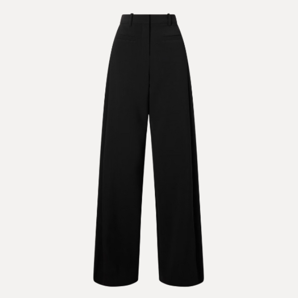 COURR&amp;Egrave;GES Heritage Crepe Wide-Leg Pants