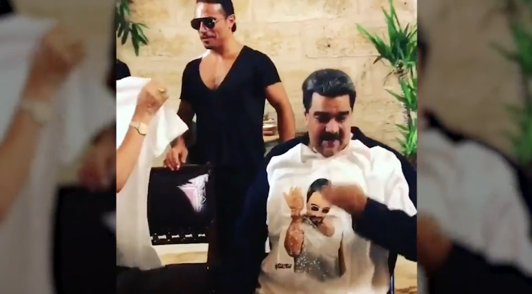 Turkish chef Salt Bae and Venezuelan President Nicolás Maduro.