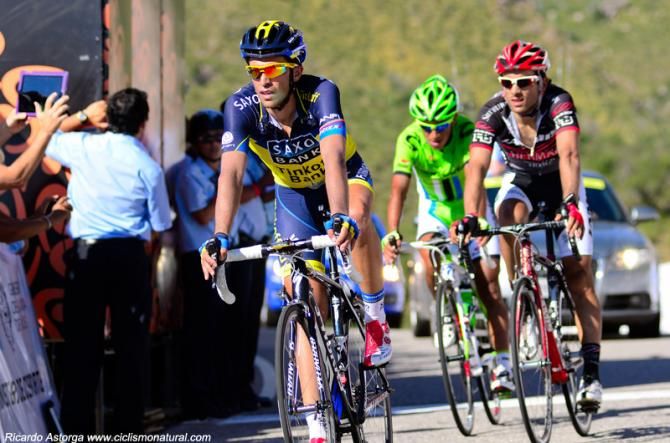 First across the line on Mirador del Potrero in 2012, Contador finished 13th in this year's stage, 48 seconds behind the winner.