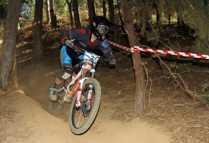 Lisa Mathison couldn't quite match the pace of Buchar