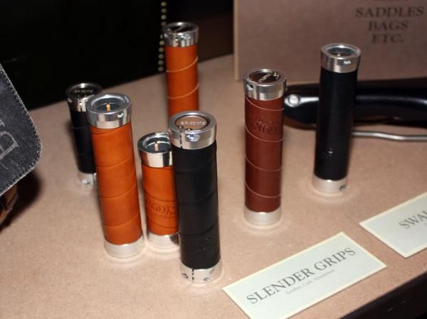 New slimline leather grips join the Brooks lineup for 2011.