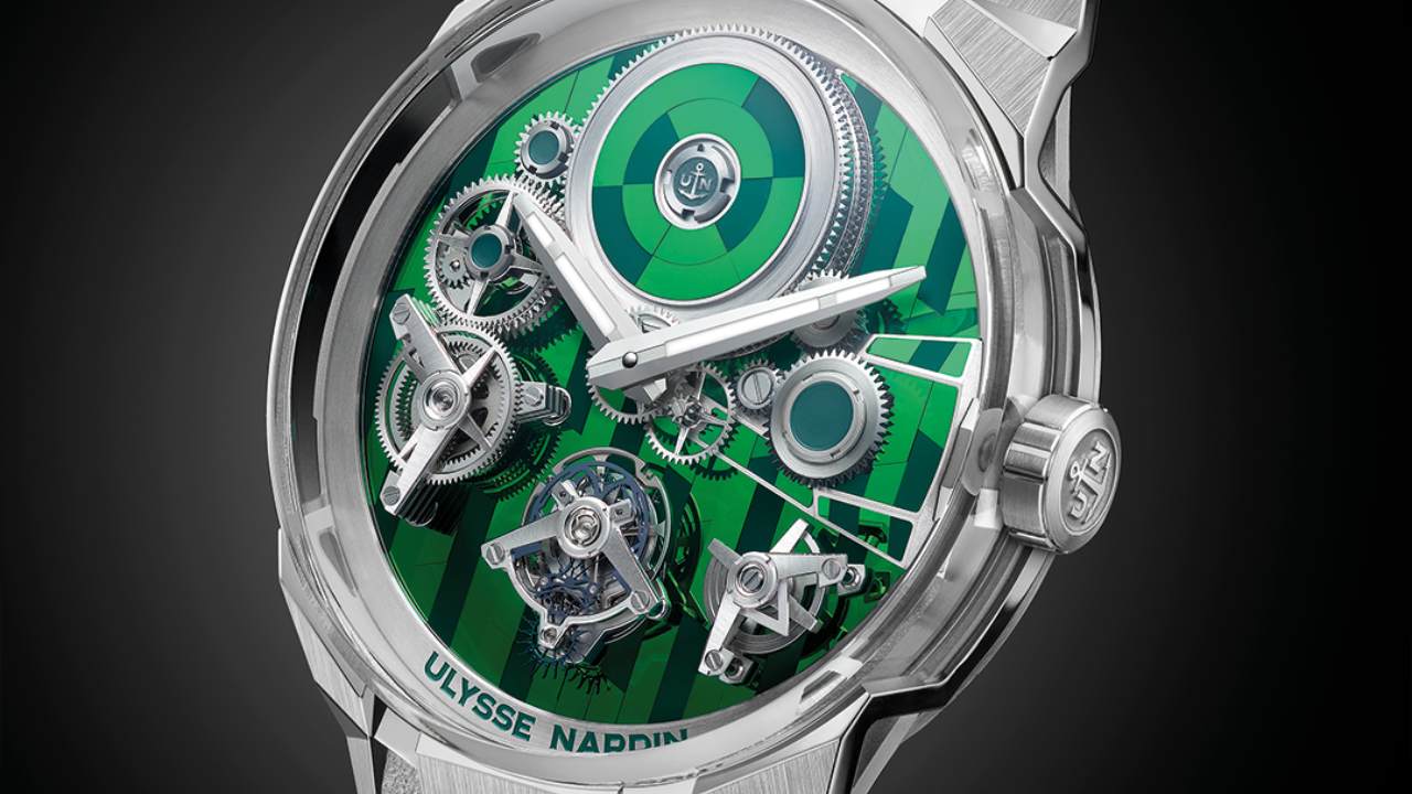 Ulysse Nardin Blast [Free Wheel Marquetry Silicon Green]