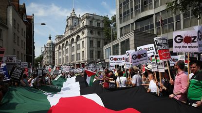 Demonstration for Palestine in London
