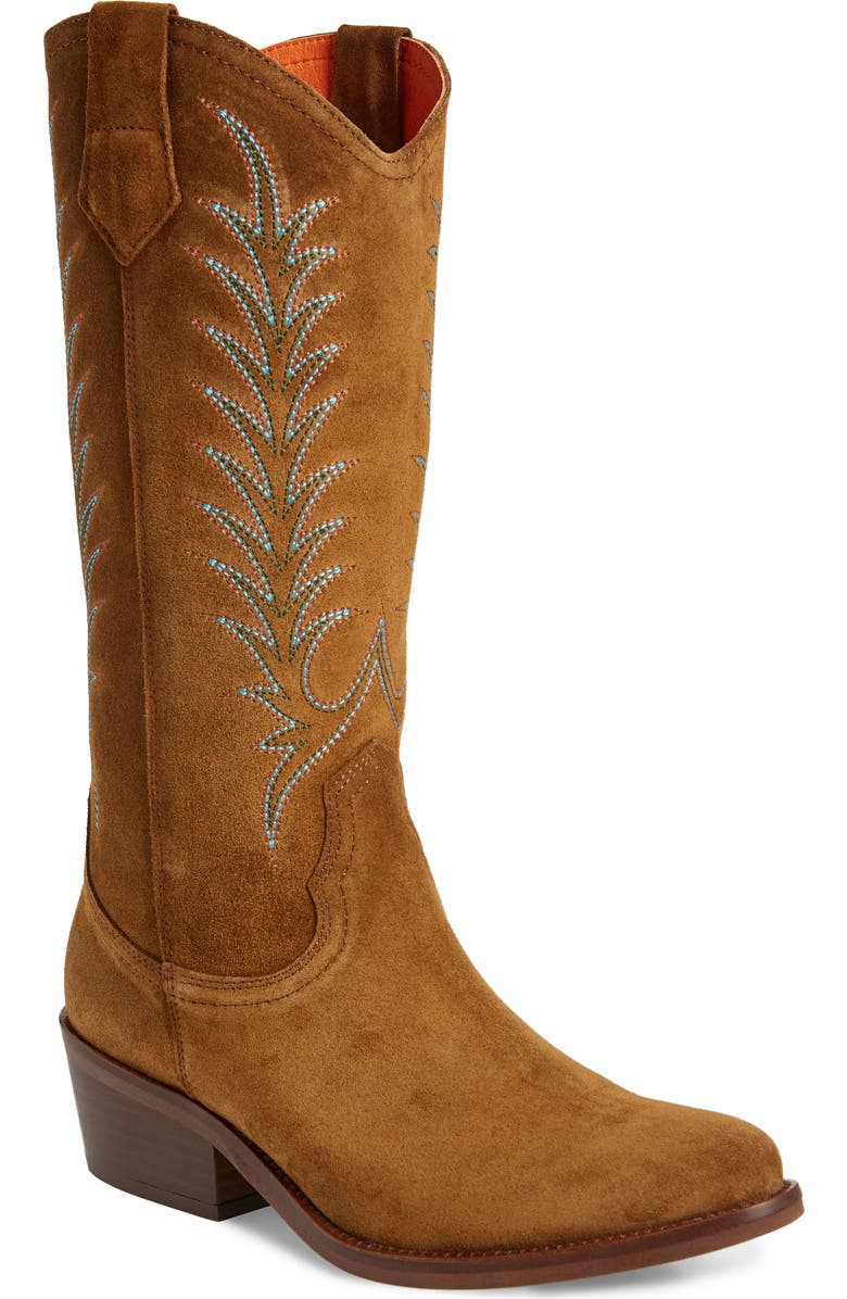 Goldie Embroidered Cowboy Boot