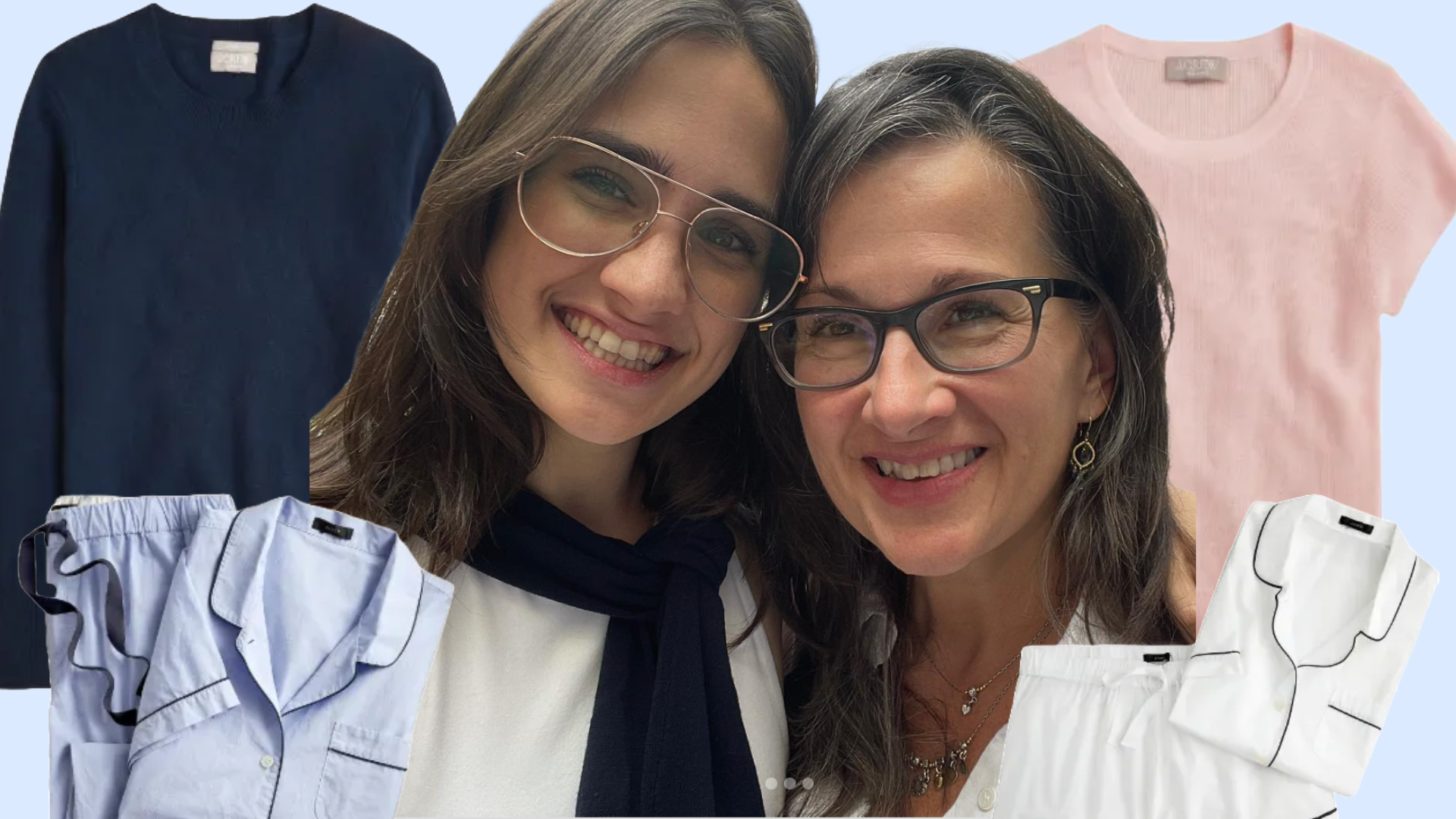 Fashion E-Commerce Editor Julia Marzovilla and her mom, Astrid, pick the best J.Crew finds