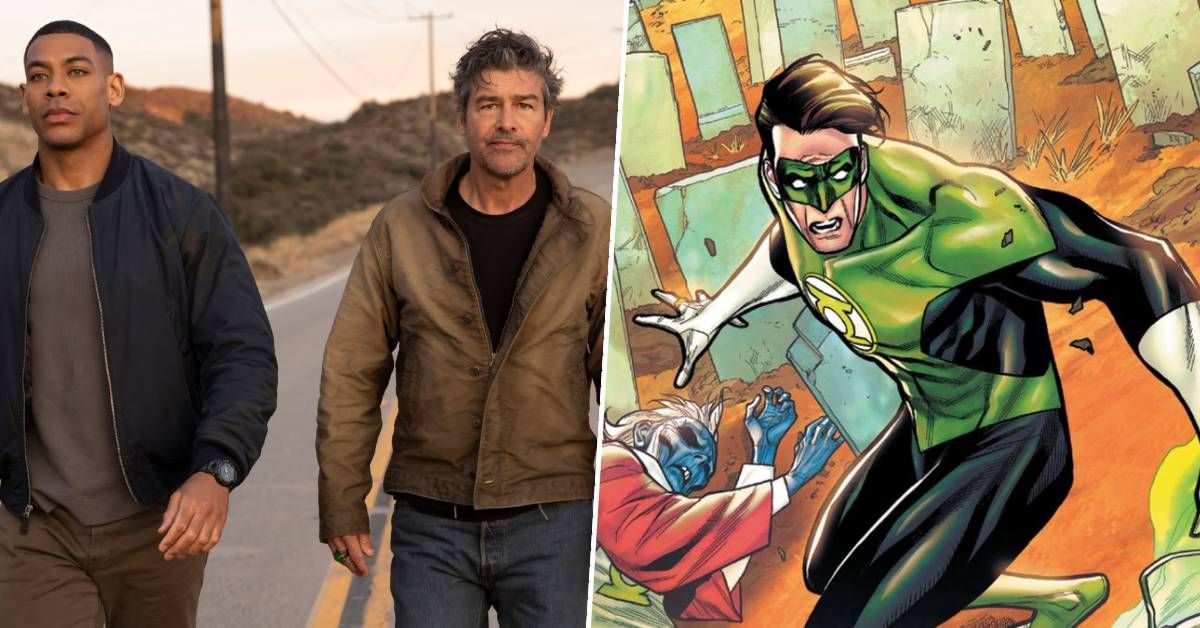 The first look at Aaron Pierre and Kyle Chandler's Green Lantern TV series is here – and DC fans are losing it over Hal Jordan's ring