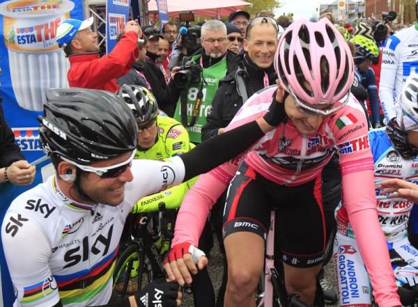 Mark Cavendish and Taylor Phinney