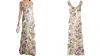 Reformation Tripoli Ruffled Floral-Print Georgette Maxi Dress