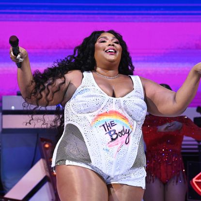 Lizzo Performs Live From Miami Beach At The Platinum Studio For American Express UNSTAGED Final 2021 Performance