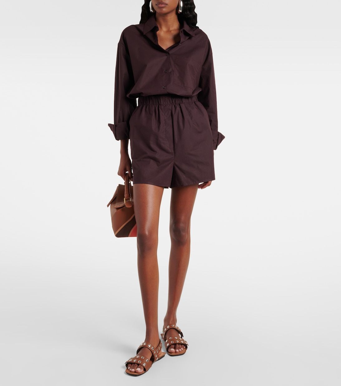 Liu Cotton Shorts