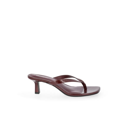 No Boundaries Kitten Heel Thong Sandals, Women’s