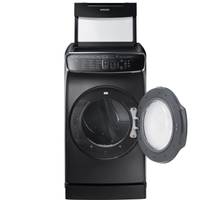 Samsung 7.5 cu. ft. Smart Electric Dryer with FlexDry™ in Black Stainless Steel: $1,999