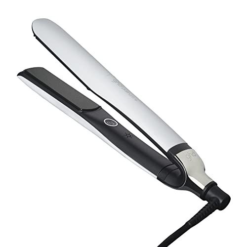 Ghd Platinum+ Styler - 1” Smart Flat Iron Hair Straightener - Professional Ceramic Styling Tool With Predictive Heat Control and Automatic Shut-Off - More Shine and More Color Protection - White